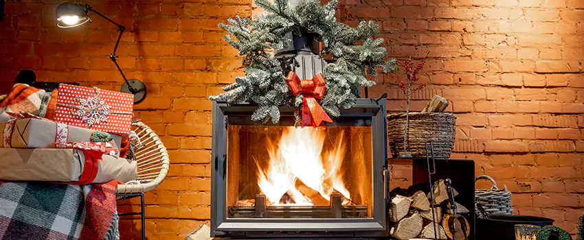 Travis Industries Linear Gas Fireplace Installation in Sikeston, Missouri