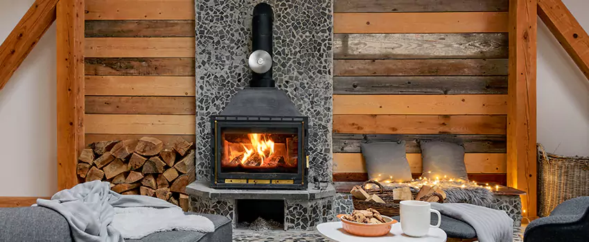 Thelin Hearth Products Direct Vent Gas Stove Fireplace Inspection in Sikeston, Missouri